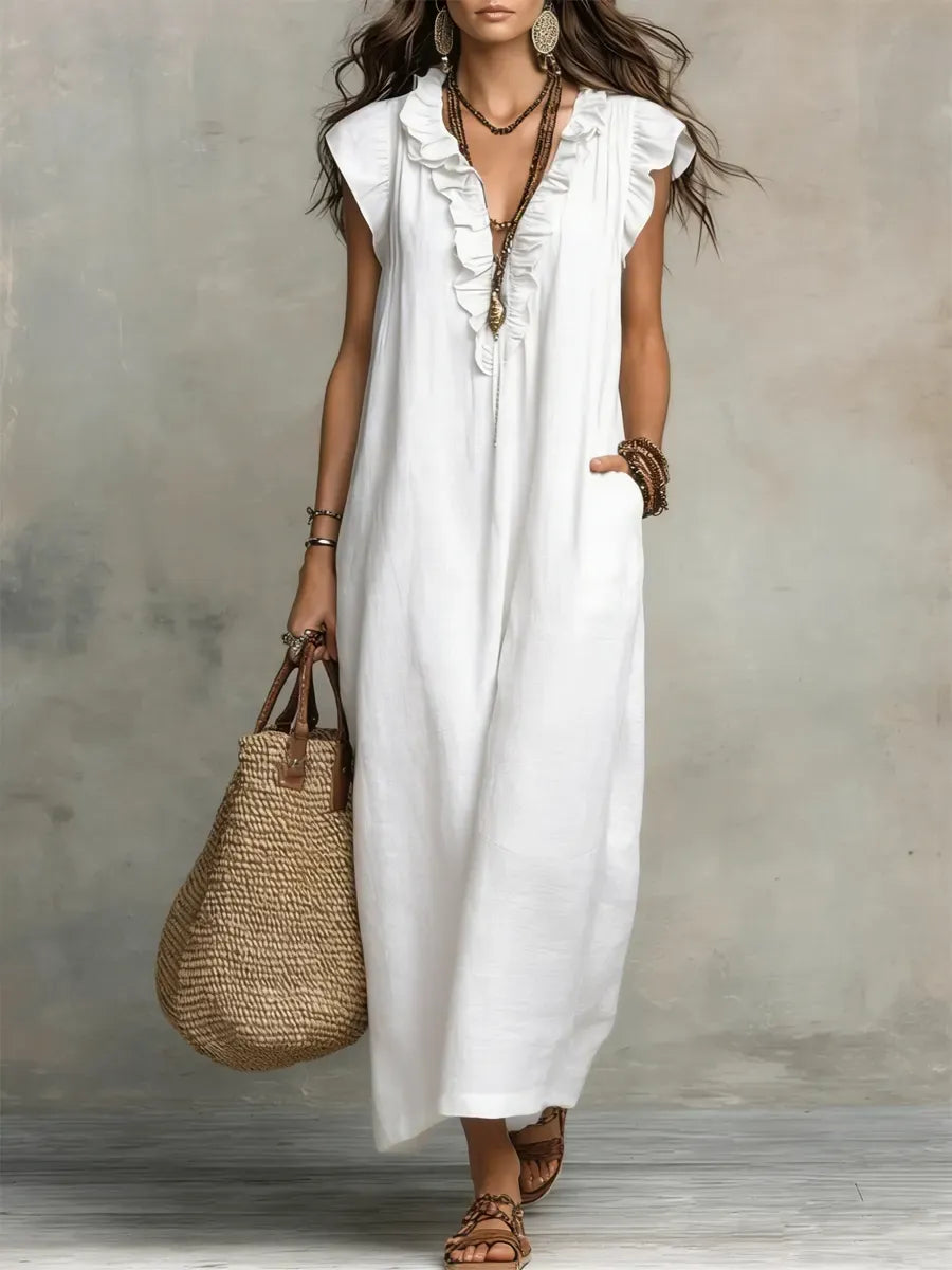 ALEXANDRA | Robe longue de style bohème