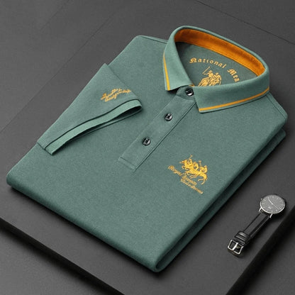 DENIS | Polo avec broderie haut de gamme