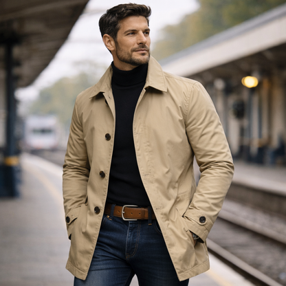 MATEO | Élégant manteau pour homme