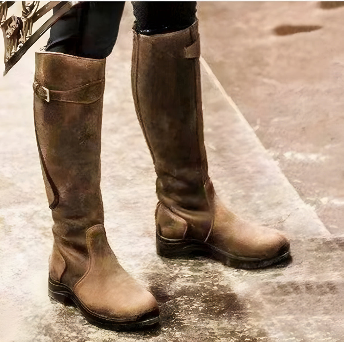 MAEVE™ | Bottes Équestres en Cuir