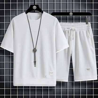Florian | Ensemble Décontracté Chemise & Shorts pour Homme