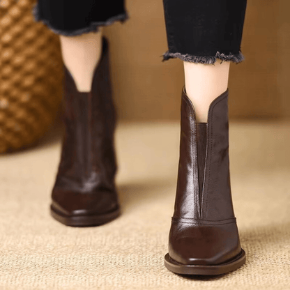 Claudia™ | Bottines luxueuses à tige mi-haute